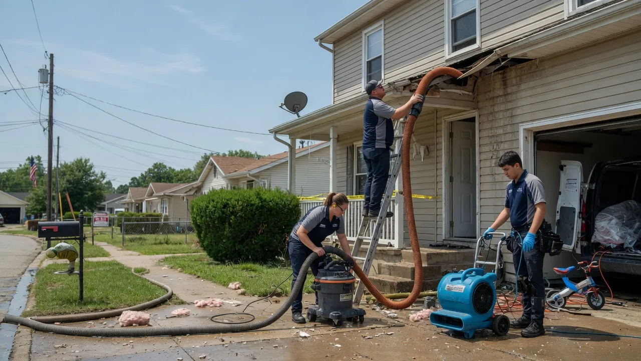 Water Damage Restoration in Peosta, IA near me